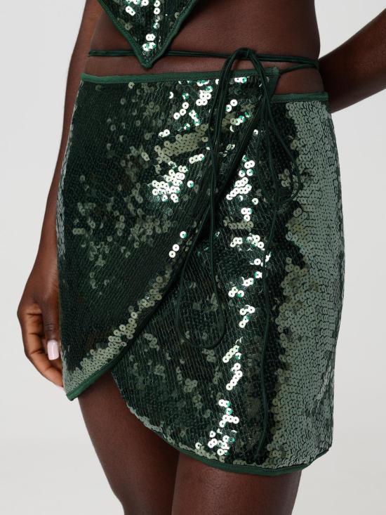 26SS 오세리 스커트 AGF257 Green - OSÉREE