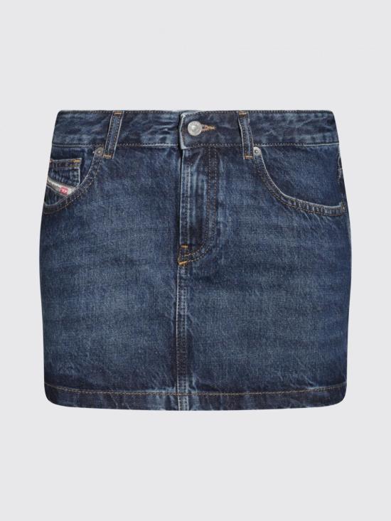 26SS 디젤 스커트 A0493509I27 01 Blue - DIESEL