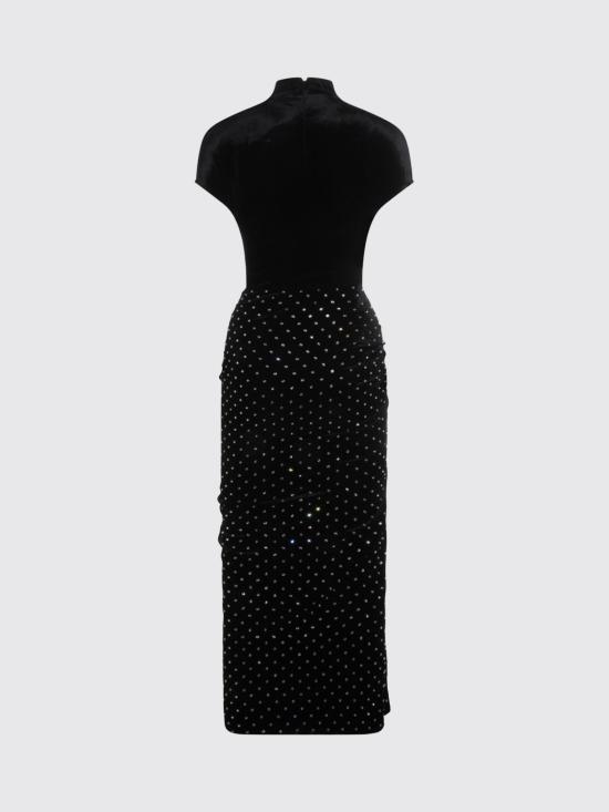 26SS 알라이아 롱 원피스 AA9R2896X094C 781 Black - ALAIA