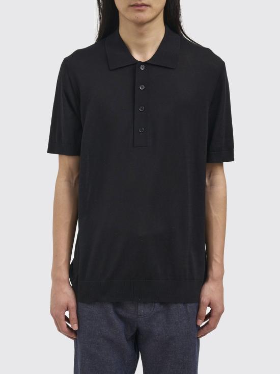 26SS 파올로페코라 폴로 티셔츠 A006F200 9000 Black