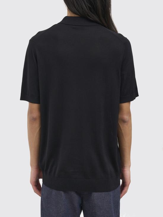 26SS 파올로페코라 폴로 티셔츠 A006F200 9000 Black - PAOLO PECORA