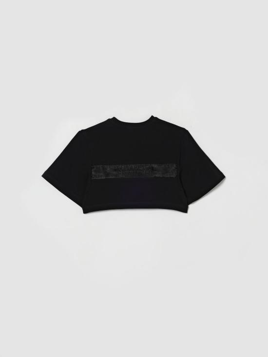 26SS [키즈] 엘리자베타프랜치 티셔츠 EFTS2540JE006 N000 Black - ELISABETTA FRANCHI