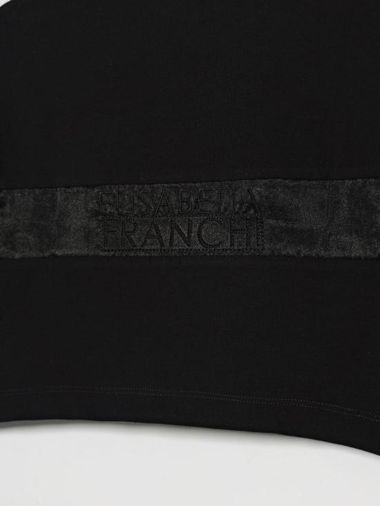 26SS [키즈] 엘리자베타프랜치 티셔츠 EFTS2540JE006 N000 Black - ELISABETTA FRANCHI