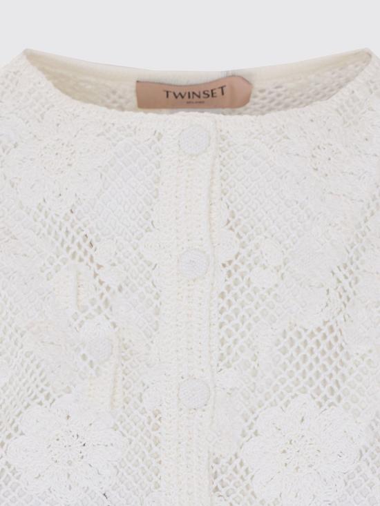 26SS 트윈셋 스웨터 261TT3161 00282 White - TWINSET