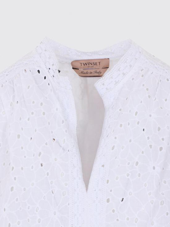 26SS 트윈셋 셔츠 261TF2114 00282 White - TWINSET