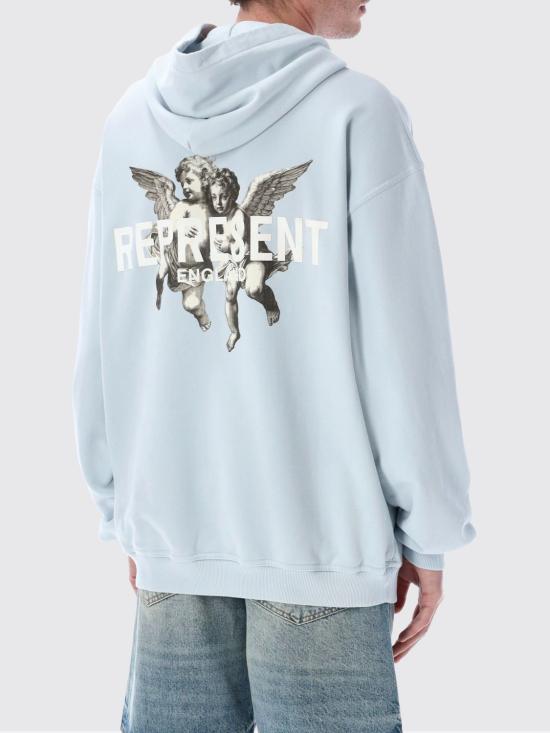 26SS 리프레젠트 긴팔 티셔츠 MLM100370 08 Sky - REPRESENT