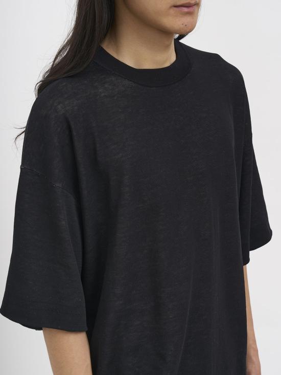 26SS 이자벨베네나토 반팔 티셔츠 UK64S26 Black - ISABEL BENENATO