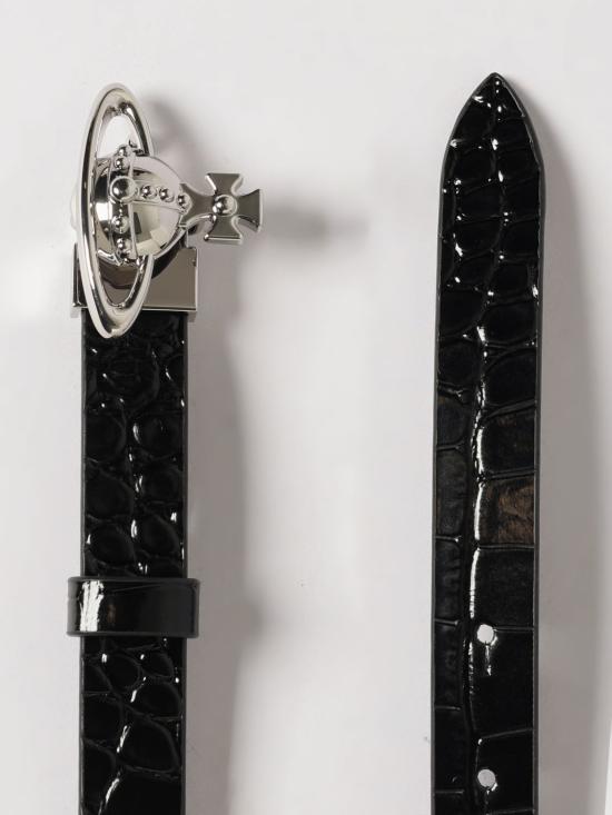 26SS 비비안웨스트우드 레귤러 벨트 82010088WL0098 N401 Black - VIVIENNE WESTWOOD