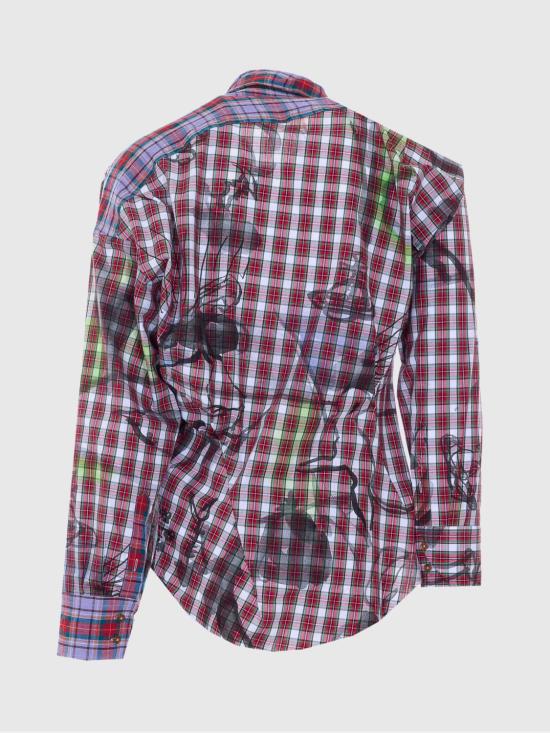 26SS 비비안웨스트우드 셔츠 35010022C007L O101 Multicolor - VIVIENNE WESTWOOD