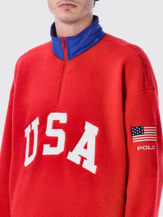 26SS 폴로 랄프로렌 긴팔 티셔츠 710P05439 001 Red - POLO RALPH LAUREN