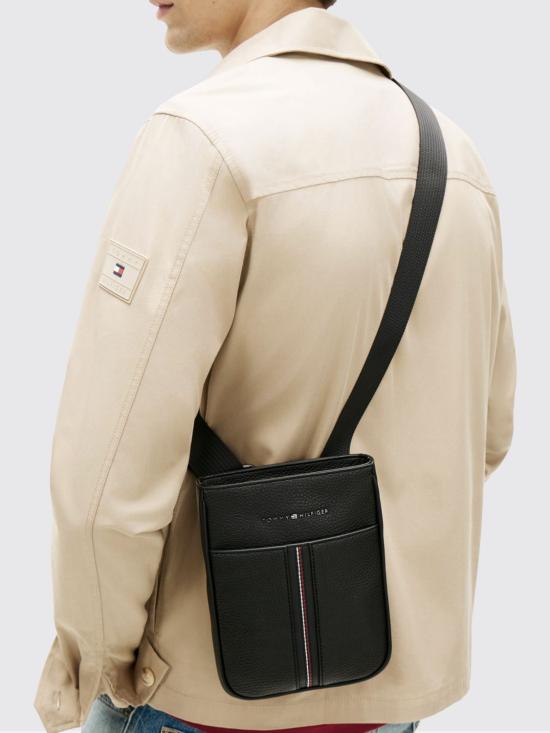 26SS 타미힐피거 크로스백 AM0AM14169 BDS Black - TOMMY HILFIGER