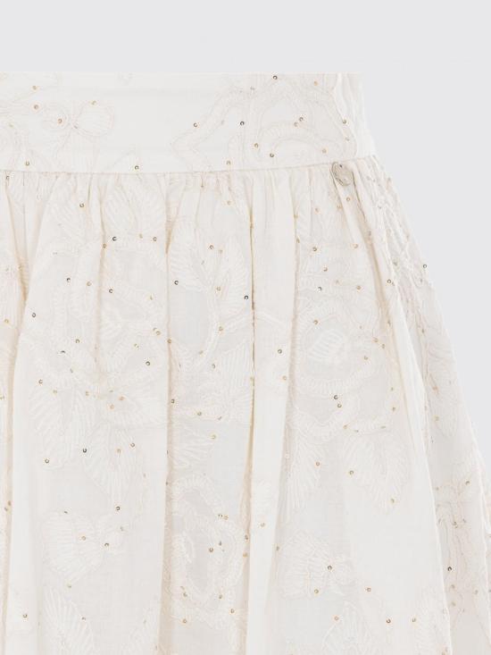 26SS 리우조 스커트 WA6455T472A P9417 White - LIU JO