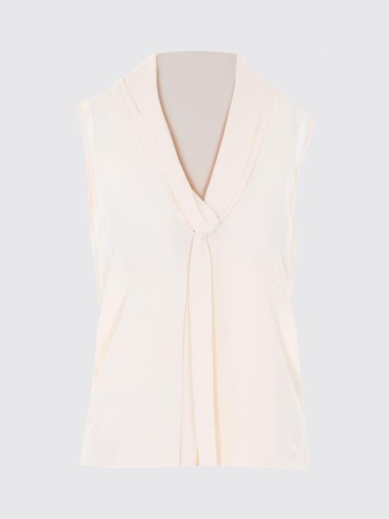 26SS 리우조 민소매 티셔츠 CA6284T2578 P9644 White - LIU JO