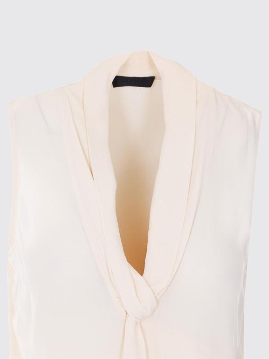 26SS 리우조 민소매 티셔츠 CA6284T2578 P9644 White - LIU JO