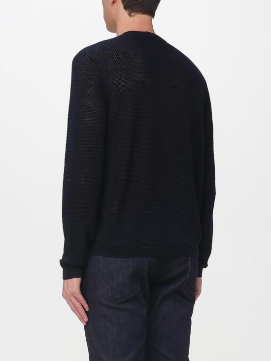 26SS 엠포리오 아르마니 스웨터 EM004619AF25249 UB118 Navy - EMPORIO ARMANI