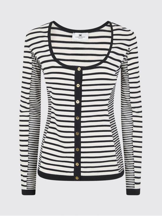 26SS 엘리자베타프랜치 스웨터 MK04T61E2 685 Black - ELISABETTA FRANCHI