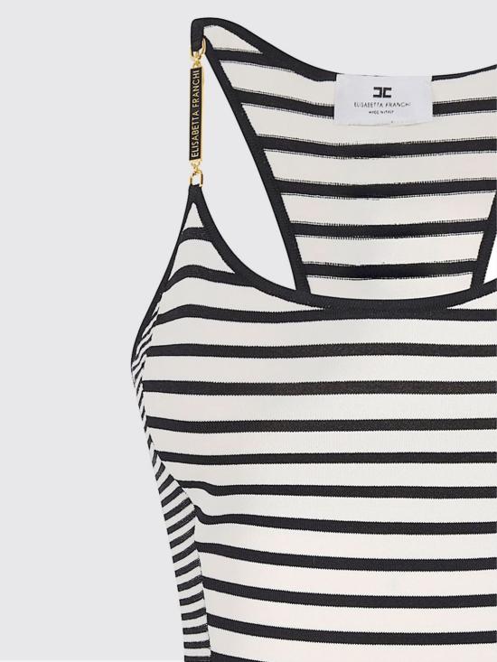 26SS 엘리자베타프랜치 롱 원피스 AM97T61E2 685 Black - ELISABETTA FRANCHI