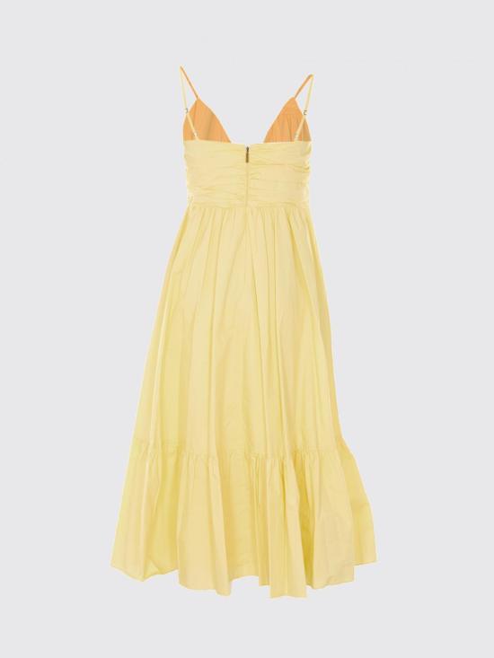 26SS 마이클 코어스 롱 원피스 MS683DHKLZ 744 Yellow - MICHAEL KORS