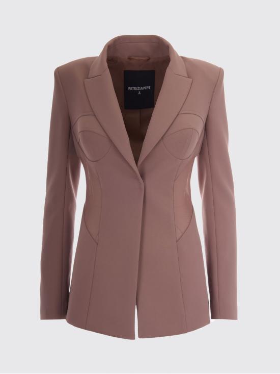 26SS 파트리지아페페 수트 자켓 2S1547A737 B885 Brown - PATRIZIA PEPE