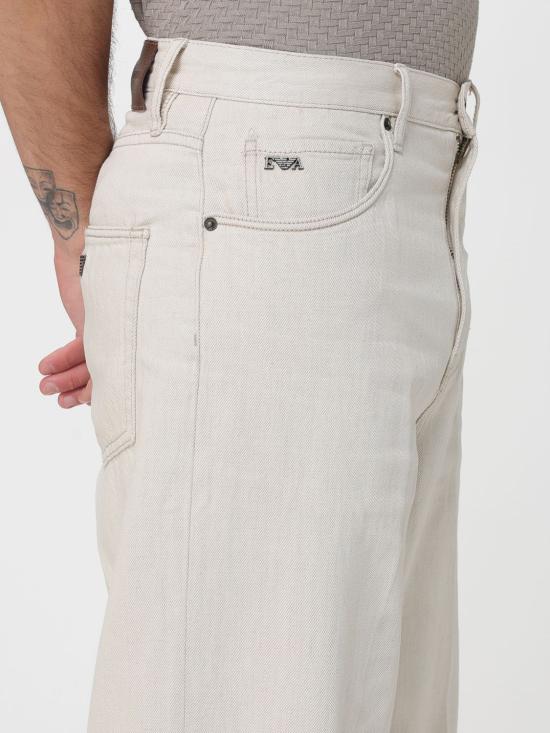 26SS 엠포리오 아르마니 데님 팬츠 EM000664AF24870 U1060 Yellow Cream - EMPORIO ARMANI