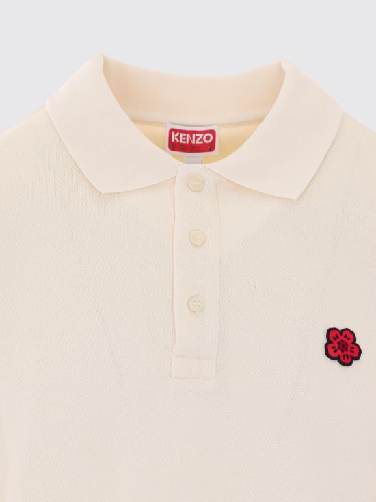 26SS 겐조 폴로 티셔츠 FF65PO1534PU 03 Beige - KENZO