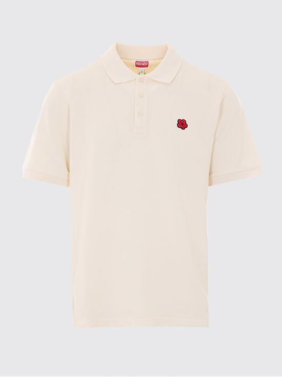 26SS 겐조 폴로 티셔츠 FF65PO1534PU 03 Beige - KENZO