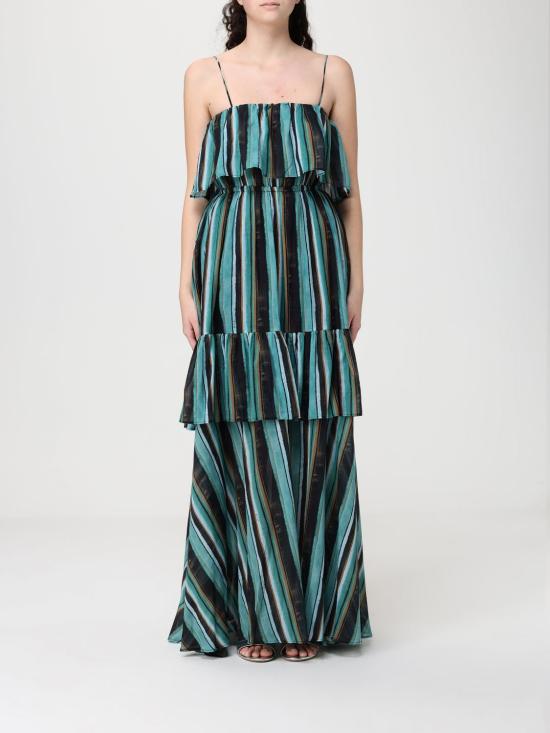 26SS 핑코 롱 원피스 106878A3CH SD3 Green