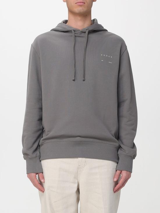 26SS 호간 후드 티셔츠 KQMB5522290ZFU B805 Grey