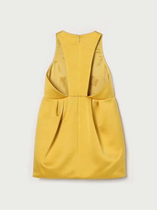 26SS [키즈] 엘리자베타프랜치 원피스 EFAB6670RA016 2033 Yellow - ELISABETTA FRANCHI