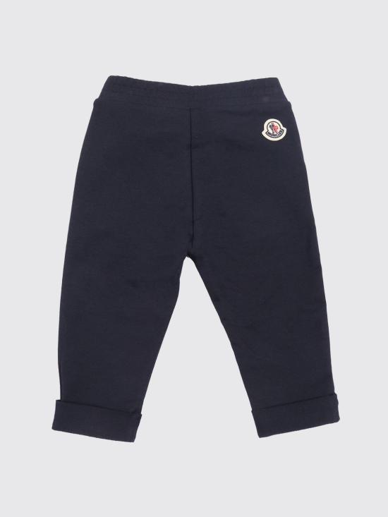 26SS [키즈] 몽클레어 스트레이트 팬츠 8H0000189AEB 778 Blue - MONCLER