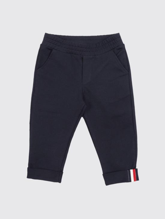 26SS [키즈] 몽클레어 스트레이트 팬츠 8H0000189AEB 778 Blue