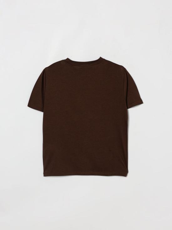 26SS [키즈] 파올로페코라 티셔츠 PP4222 EBANO Brown - PAOLO PECORA