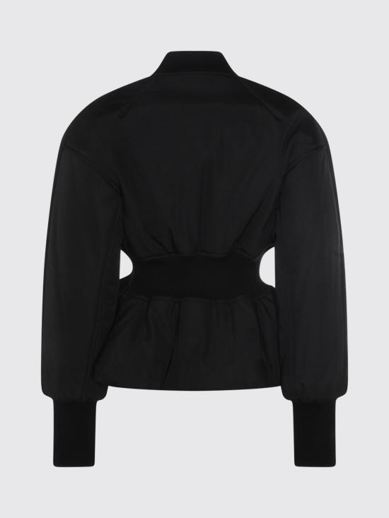 26SS 알라이아 봄버 자켓 AA9V1182W120C 999 Black - ALAIA