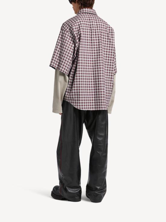 26SS 발렌시아가 셔츠 866543 TUM176011 Red - BALENCIAGA
