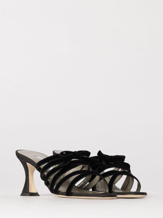 26SS 마놀로 블라닉 힐/펌프스 425 2212 0003 A24F Gnawed Blue - MANOLO BLAHNIK