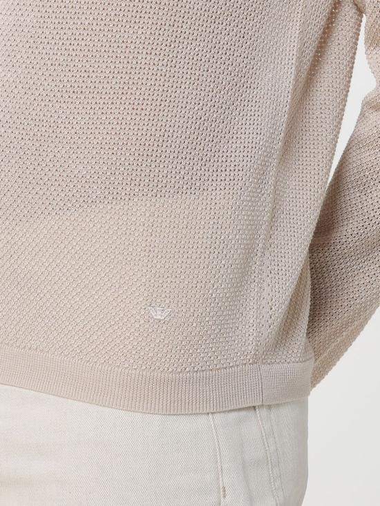 26SS 엠포리오 아르마니 스웨터 EM004619AF25249 U1156 Beige - EMPORIO ARMANI