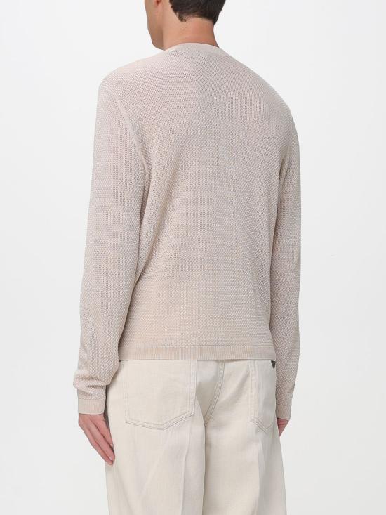 26SS 엠포리오 아르마니 스웨터 EM004619AF25249 U1156 Beige - EMPORIO ARMANI