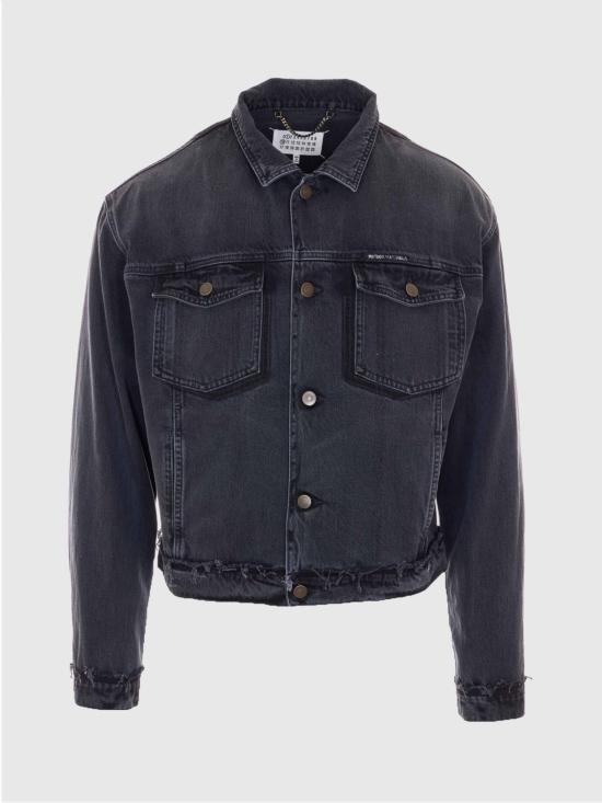 26SS 마르지엘라 스포츠 데님 재킷 S50AM0654S30561 965 Black - MAISON MARGIELA