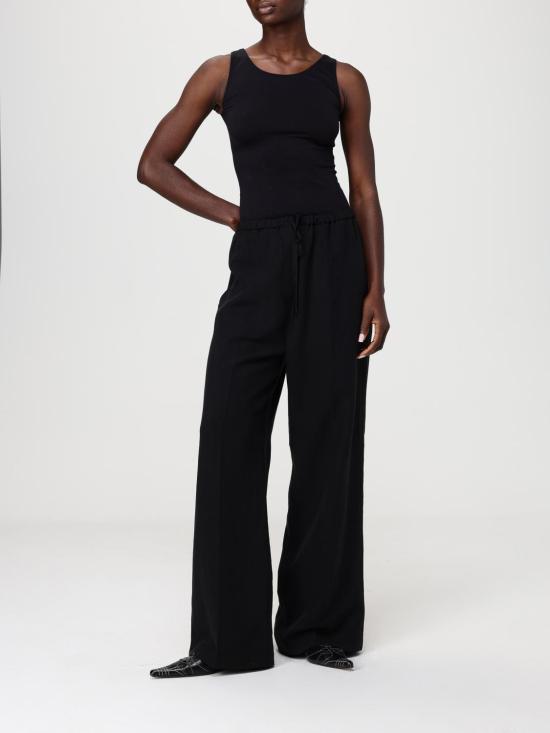 26SS 토템 팬츠 242WRB1709FB0159 001 Black - TOTEME