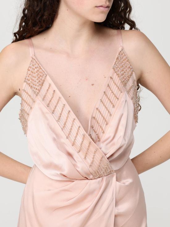 26SS 엘리자베타프랜치 롱 원피스 ABR4862E2 EA1 Natural - ELISABETTA FRANCHI