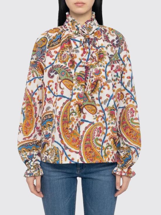 26SS 에트로 셔츠 WRJA0157AKG50 X0801 Yellow Cream