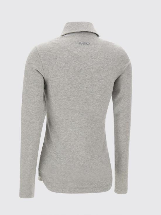 26SS 디 아티코 폴로 티셔츠 260WCI00031JJF006AA 183 Grey - THE ATTICO