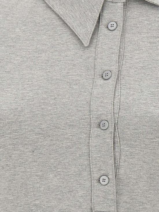 26SS 디 아티코 폴로 티셔츠 260WCI00031JJF006AA 183 Grey - THE ATTICO