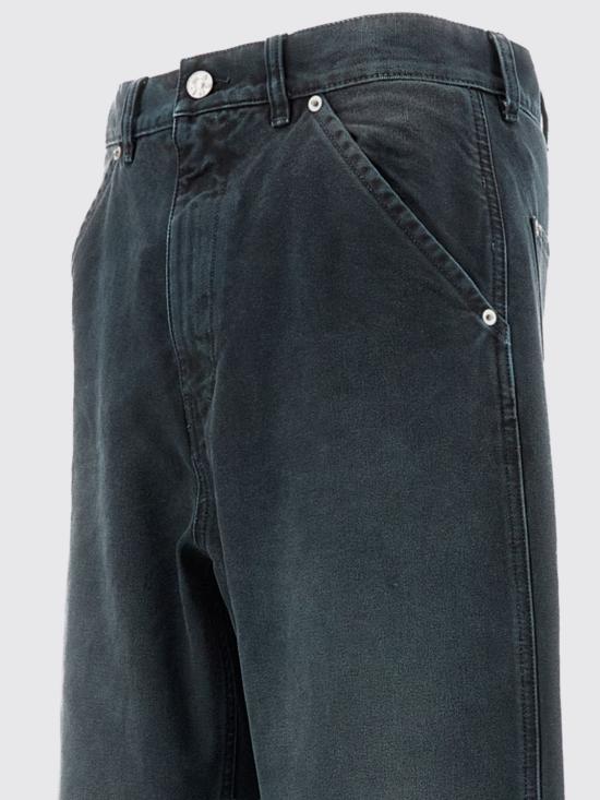 26SS 마르니 데님 팬츠 PUMU0325GXUSCY63 00N99 Black - MARNI