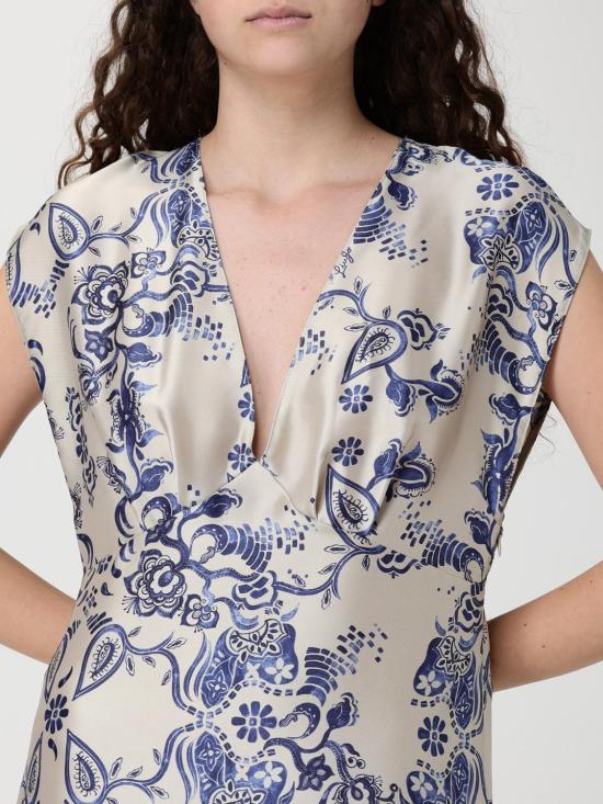 26SS 리우조 롱 원피스 CA6376TS555 P9652 Multicolor - LIU JO