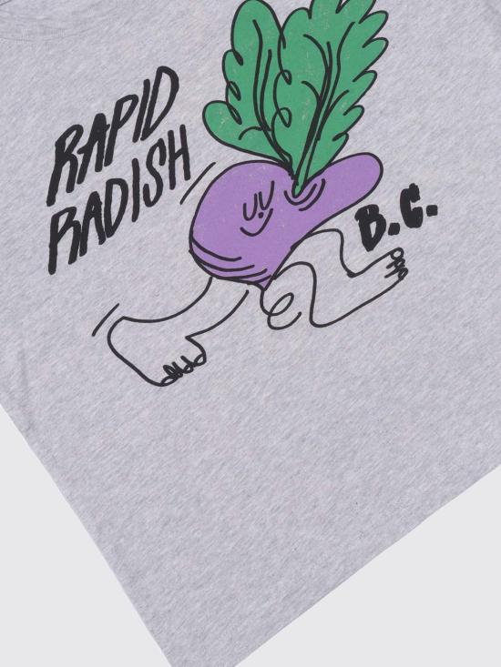 26SS [키즈] 보보쇼즈 티셔츠 B126AC001 041 Grey - BOBO CHOSES