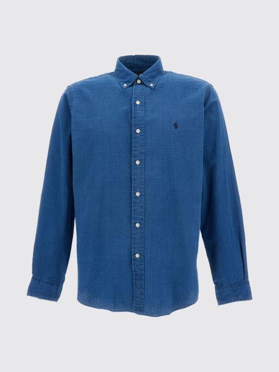 26SS 폴로 랄프로렌 셔츠 710938519 002 Blue - POLO RALPH LAUREN