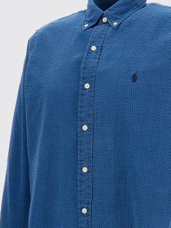26SS 폴로 랄프로렌 셔츠 710938519 002 Blue - POLO RALPH LAUREN