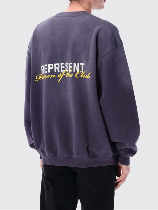 26SS 리프레젠트 긴팔 티셔츠 MLM4272 43 Plum - REPRESENT