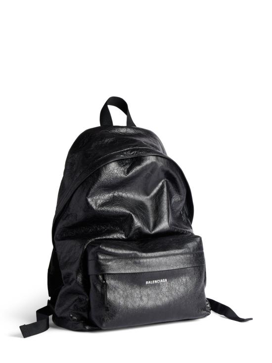 26SS 발렌시아가 로고 패치 익스플로러 백팩 503221 1VG071000 Black - BALENCIAGA